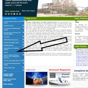 Cement Corporation of India Recruitment 202