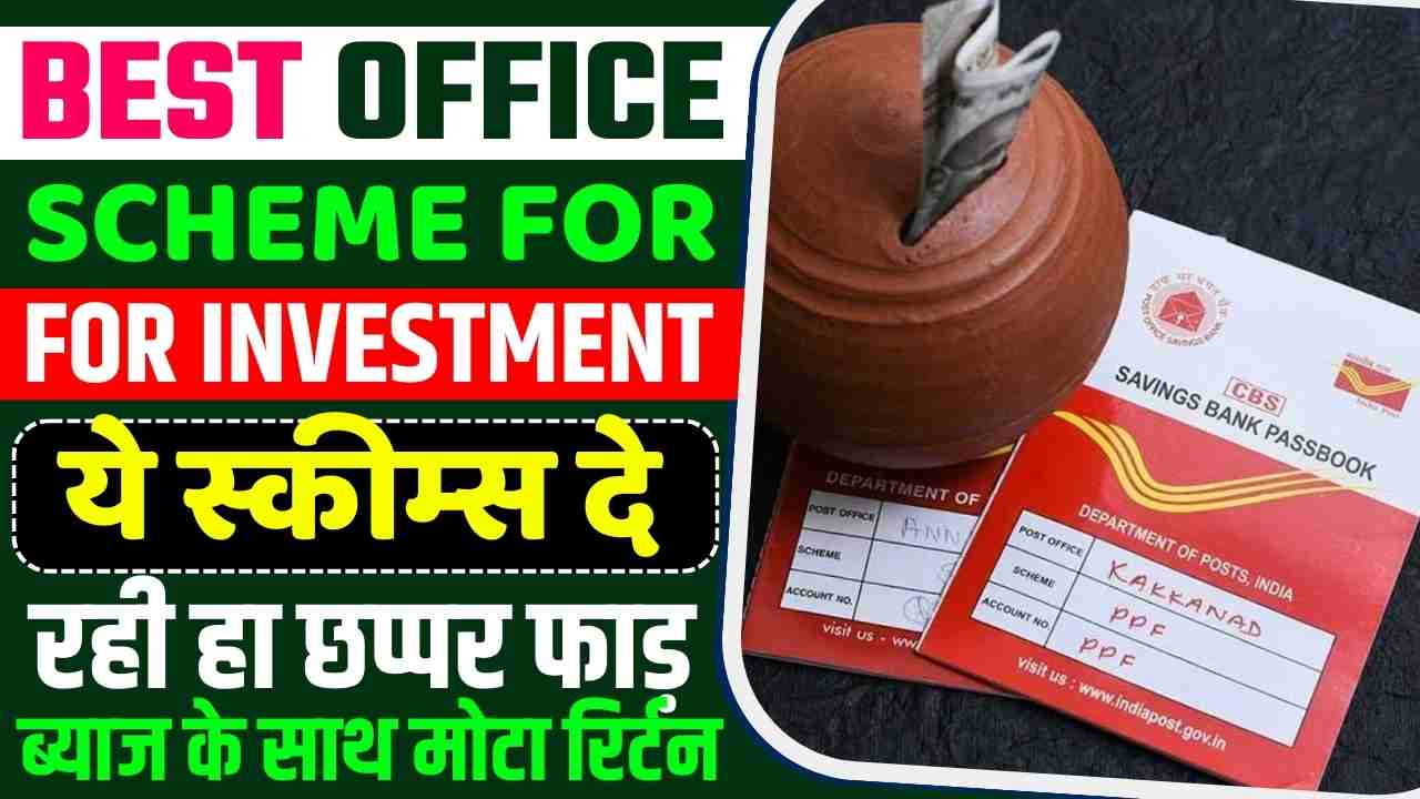 Best Post Office Scheme For Investment