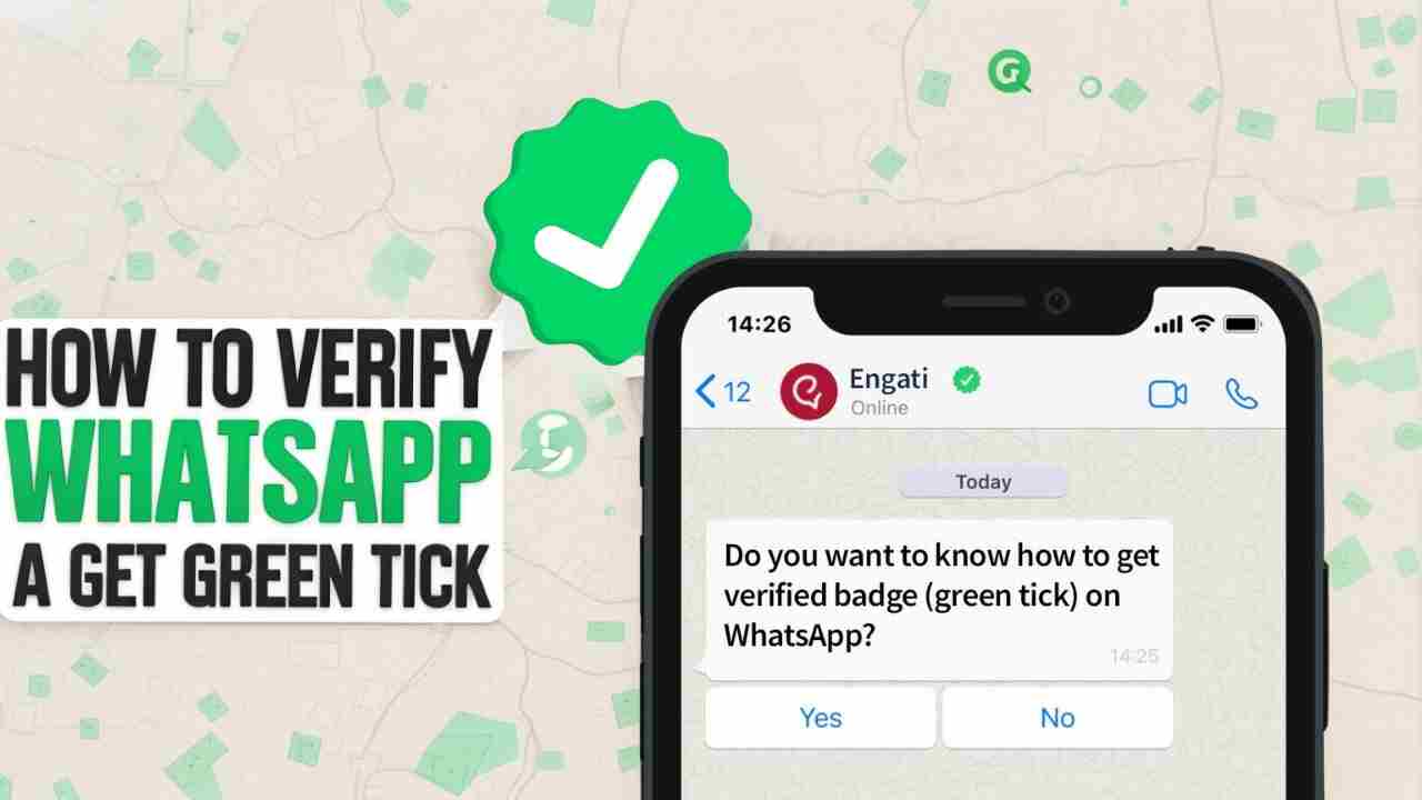 How To Verify Whatsapp Account With Green Tick
