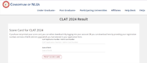 CLAT Result 2024