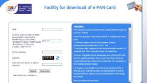 UTIITSL Pan Card Download