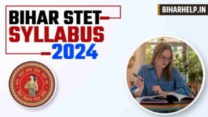 Bihar STET Syllabus 2024 & Exam Pattern (PDF Download) In Hindi - Paper ...