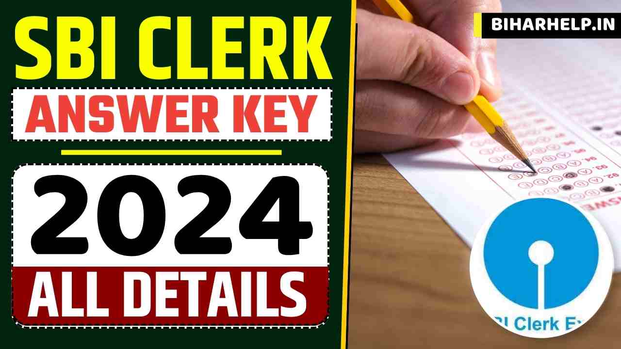SBI Clerk Answer Key 2024