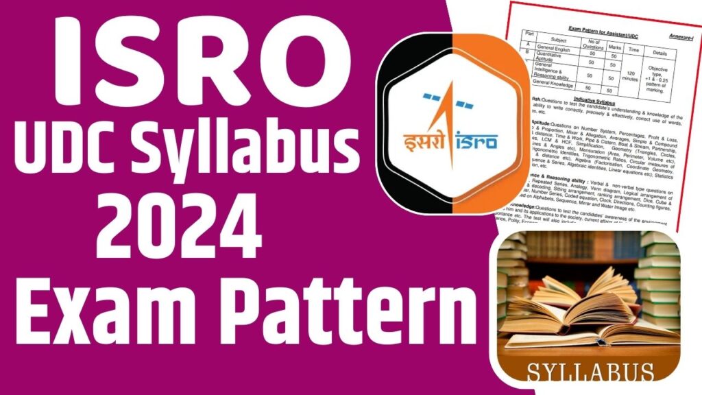 ISRO UDC Syllabus 2024