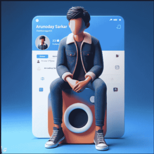 Bing AI Image Creator Instagram 3D