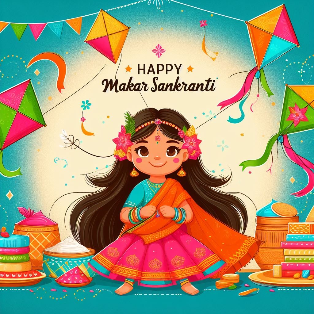 Happy Makar Sankranti 2024 Wishes Image Download