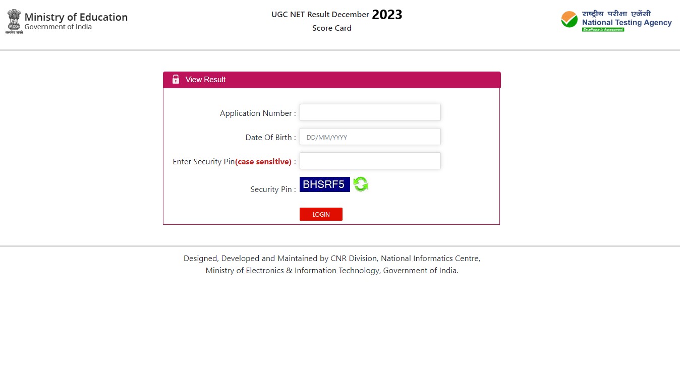 UGC NET Result 2025