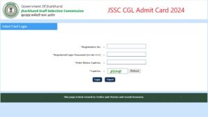 JSSC CGL Admit Card 2024 Download