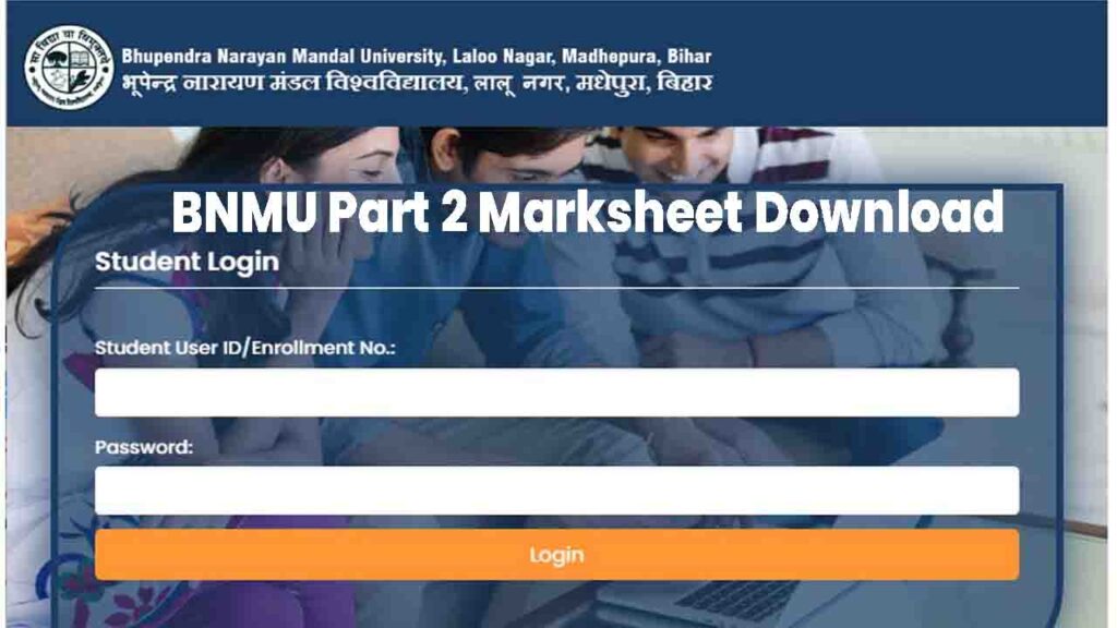 BNMU Part 2 Marksheet 2021-24 Download Link (Released) | BNMU Part 2 ...