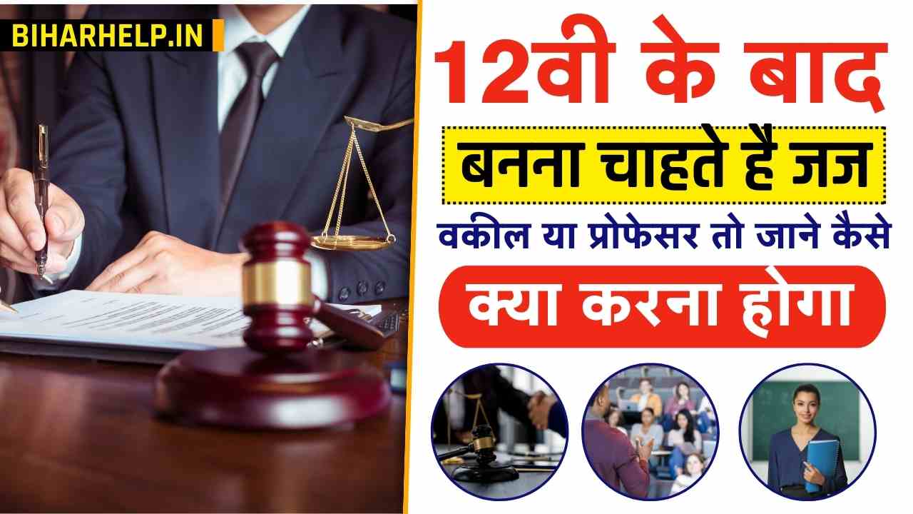How To Become A Lawyer Judge & Professor After 12th