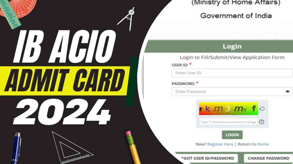 IB ACIO Admit Card 2024 Download (Released) IB ACIO Hall Ticket For