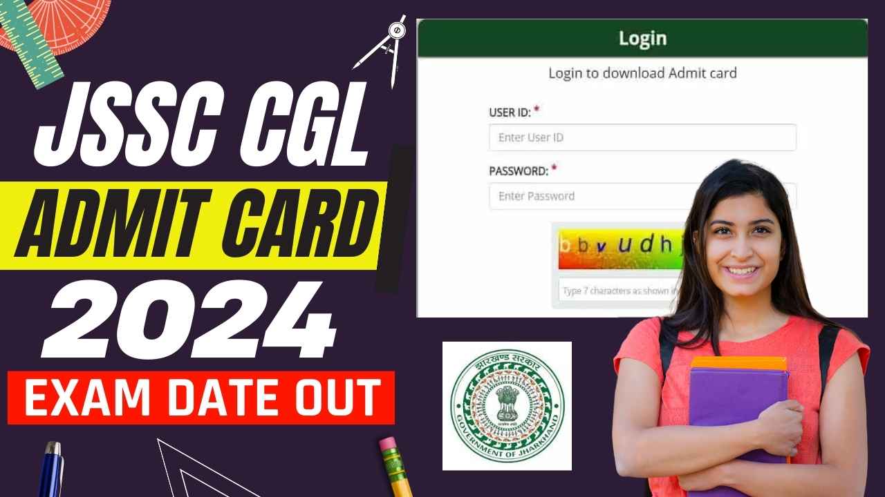 JSSC CGL Admit Card 2024 