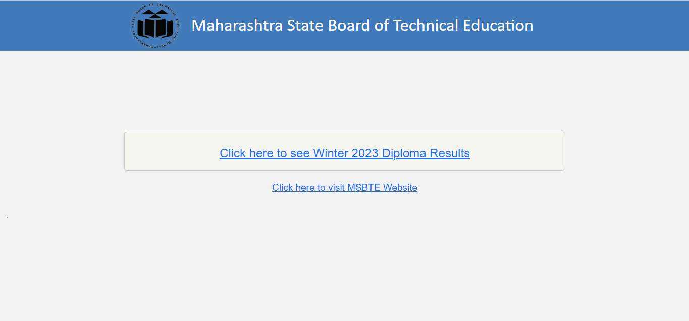 MSBTE Result 2024 (Released) Winter Diploma Results Link Available