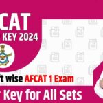 AFCAT Answer Key 2024
