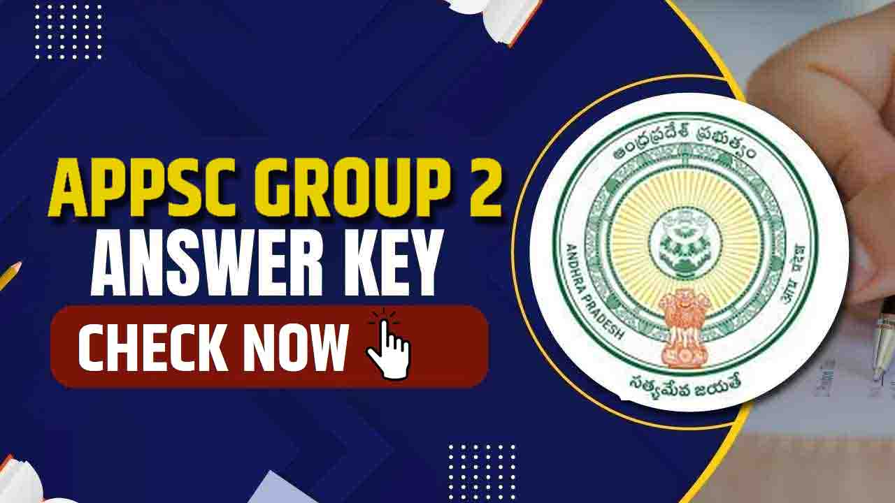 APPSC Group 2 Answer Key 2024 (Released)