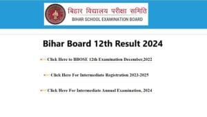 How to Check and Download Bihar Board Inter Result 2024?