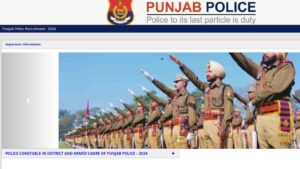 How to Apply Online for Punjab Police Constable Recruitment 2024?
