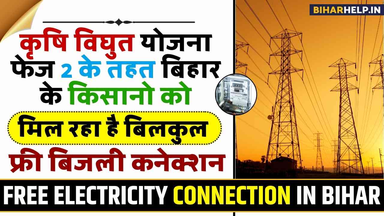 FREE ELECTRICITY CONNECTION IN BIHAR