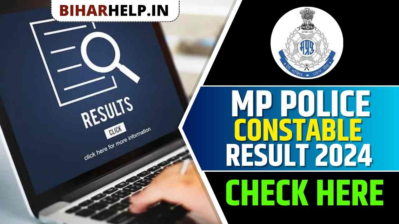 MP POLICE CONSTABLE RESULT 2024