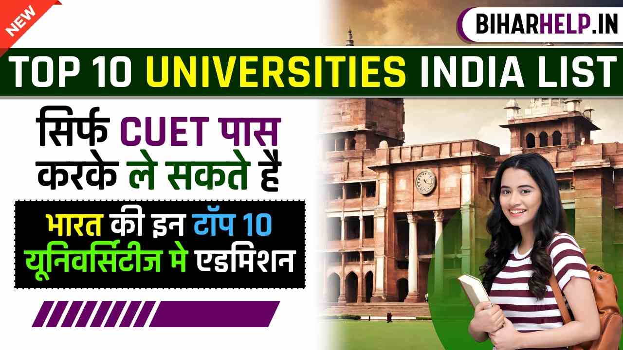 Top 10 Universities India List