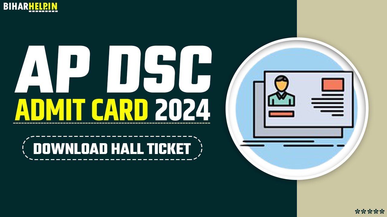 AP DSC Admit Card 2024