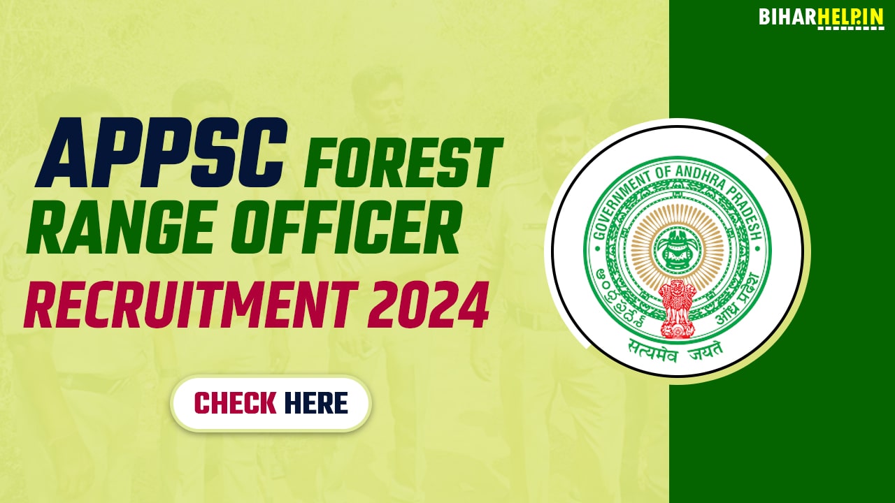 APPSC Forest Range Officer Recruitment 2024