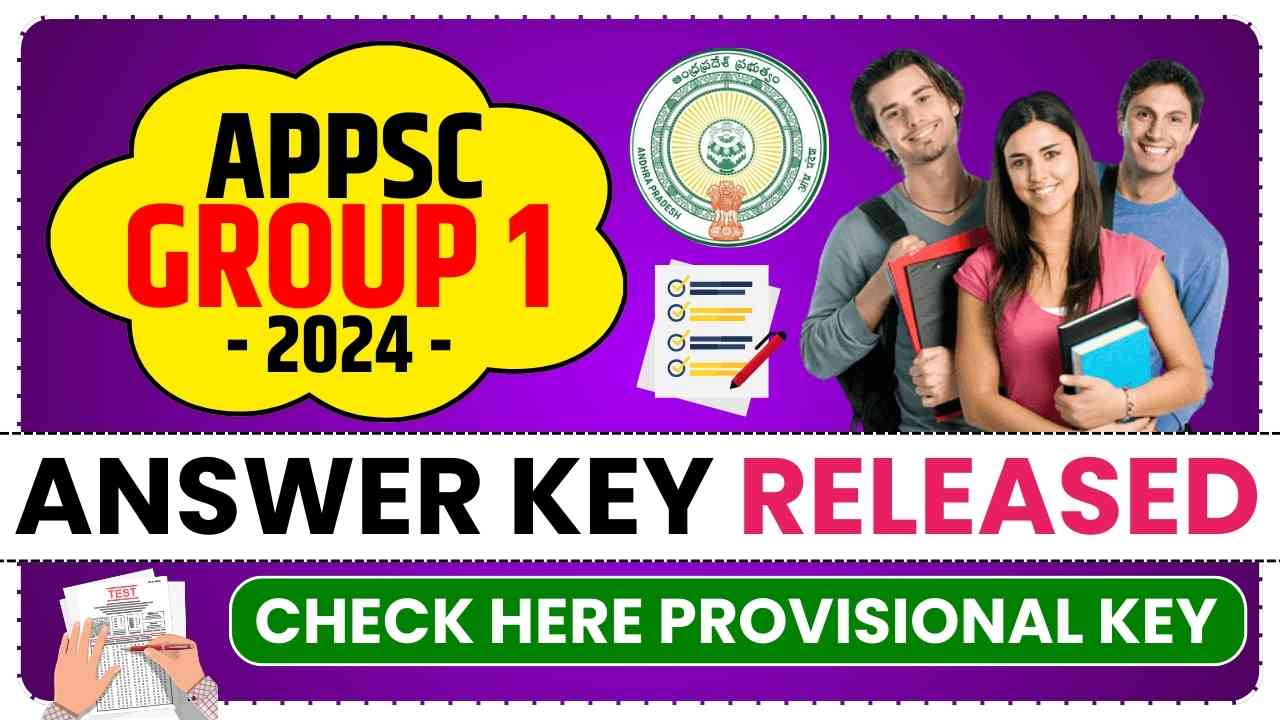 APPSC GROUP 1 ANSWER KEY 2024