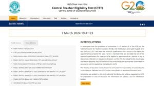 How To Apply Online for CTET July 2024?