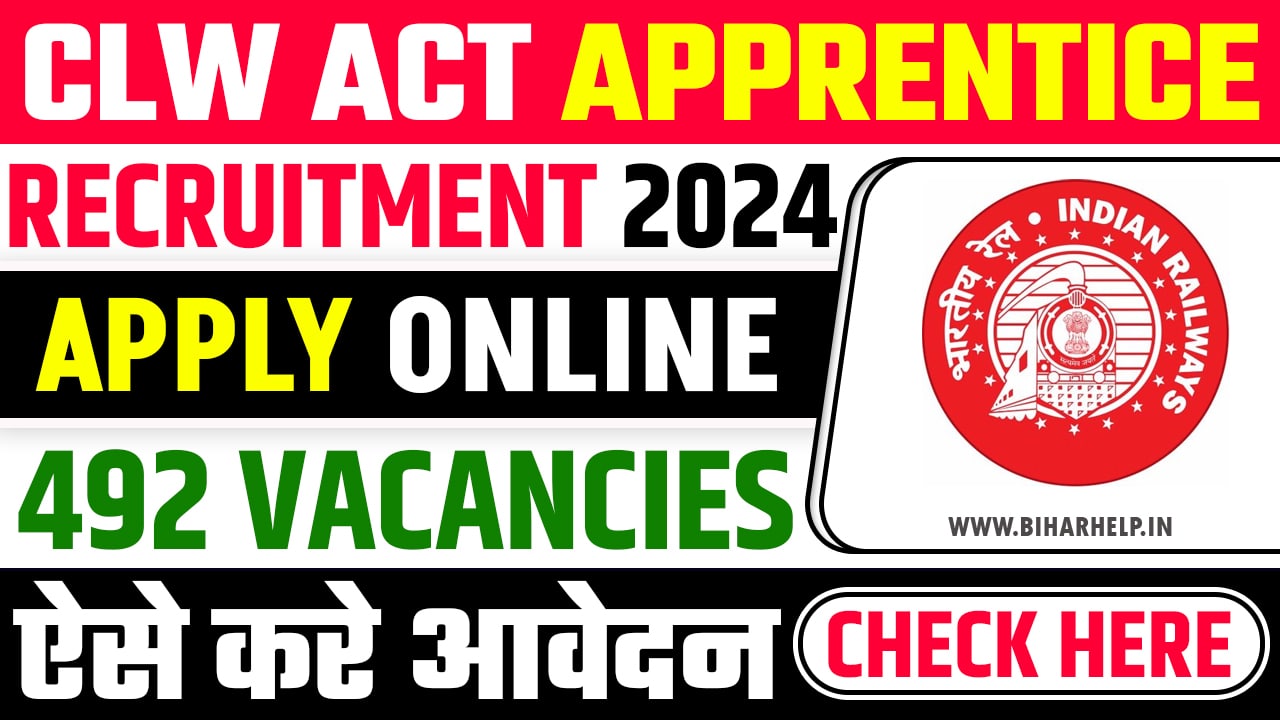 CLW Act Apprentice Recruitment 2024