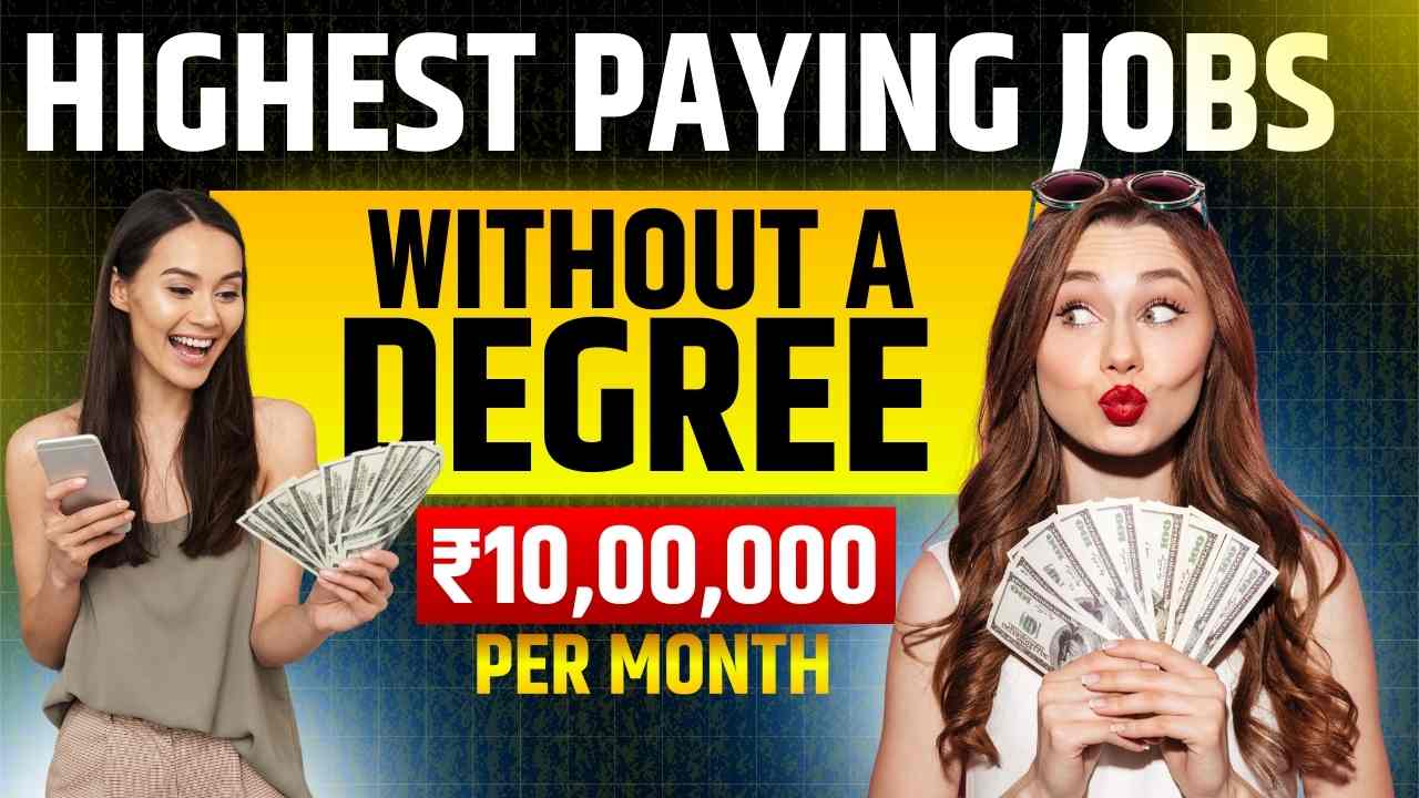 HIGHEST PAYING JOBS WITHOUT A DEGREE