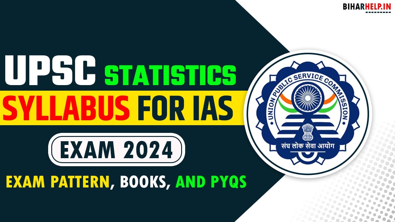 UPSC Statistics Syllabus For IAS Exam 2024