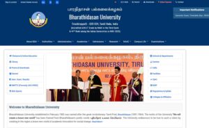 Bharathidasan University Recruitment 2024