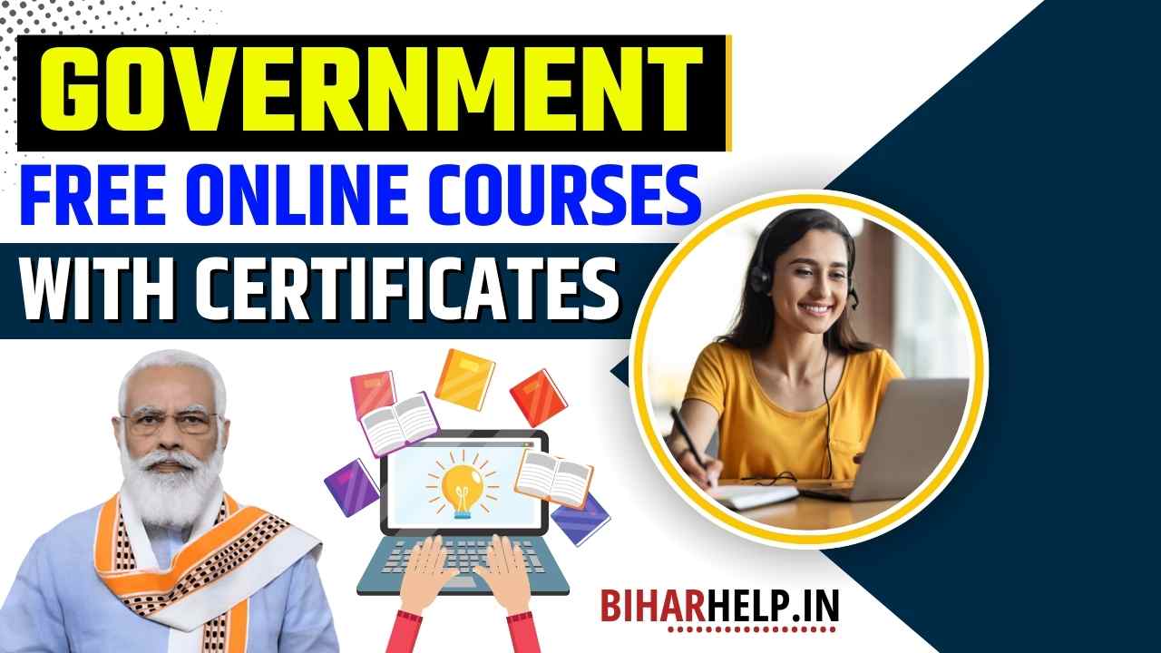 GOVERNMENT FREE ONLINE COURSES WITH CERTIFICATES 2024