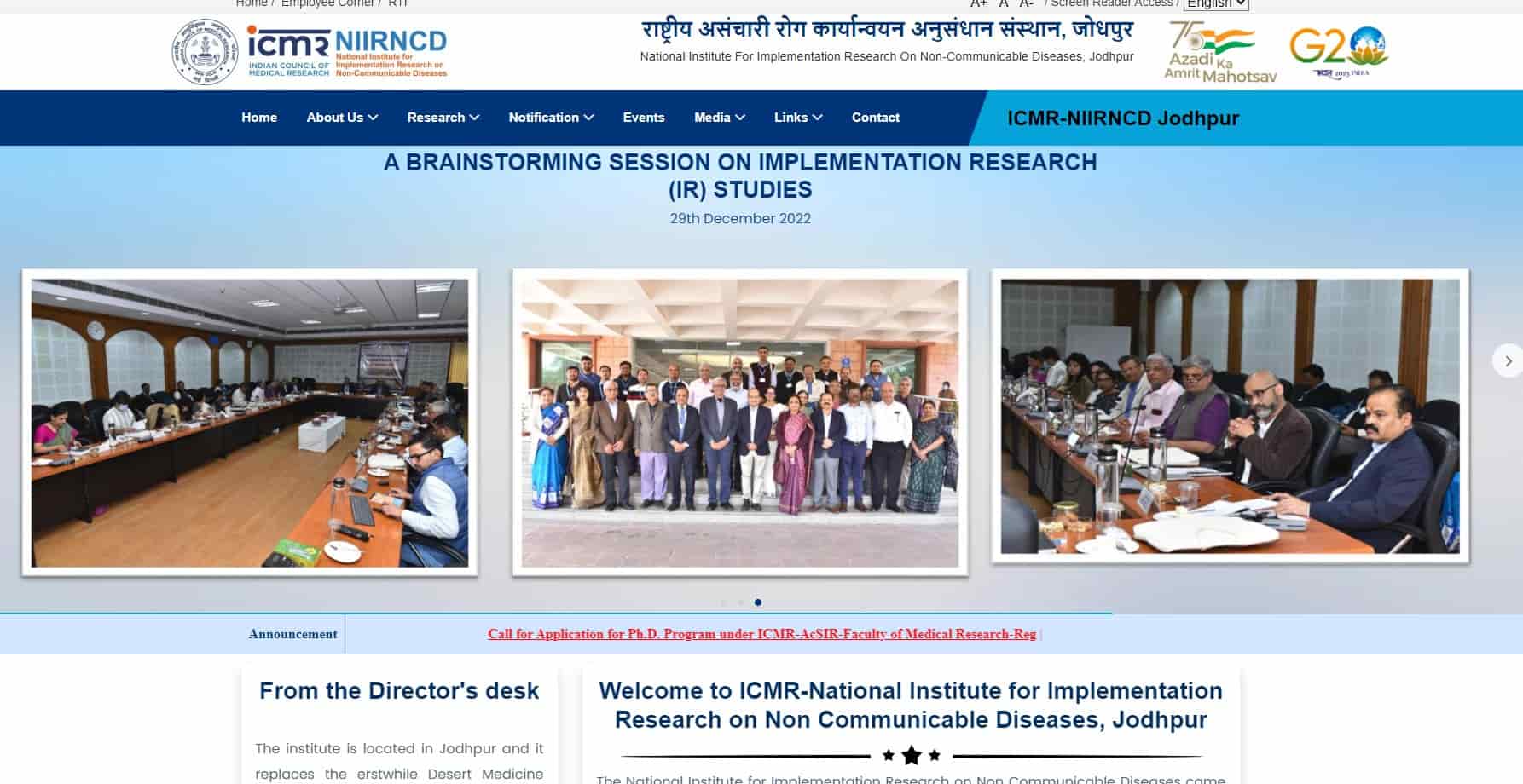 ICMR NIIRNCD Recruitment 2024 Walk In Interview For 15 Project ...