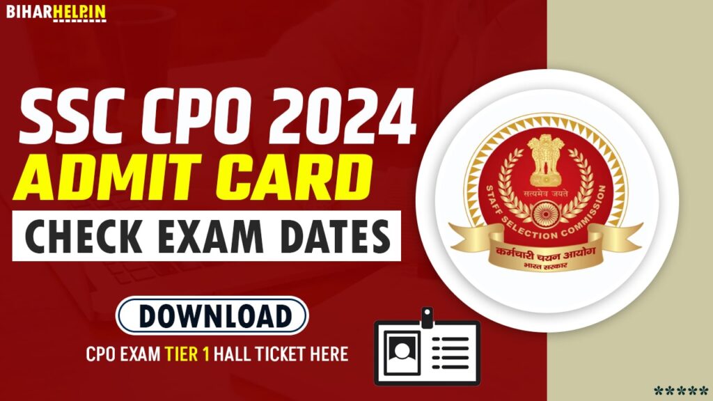 Ssc Cpo Admit Card Releasing Soon Check Revised Exam Dates