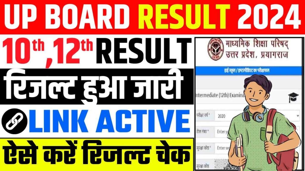 UP BOARD 10TH 12TH RESULT 2024
