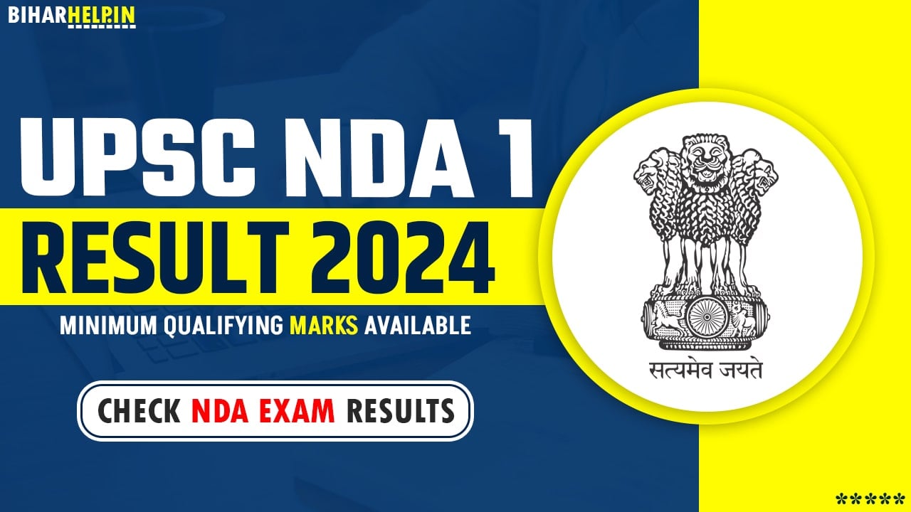UPSC NDA 1 Result 2024