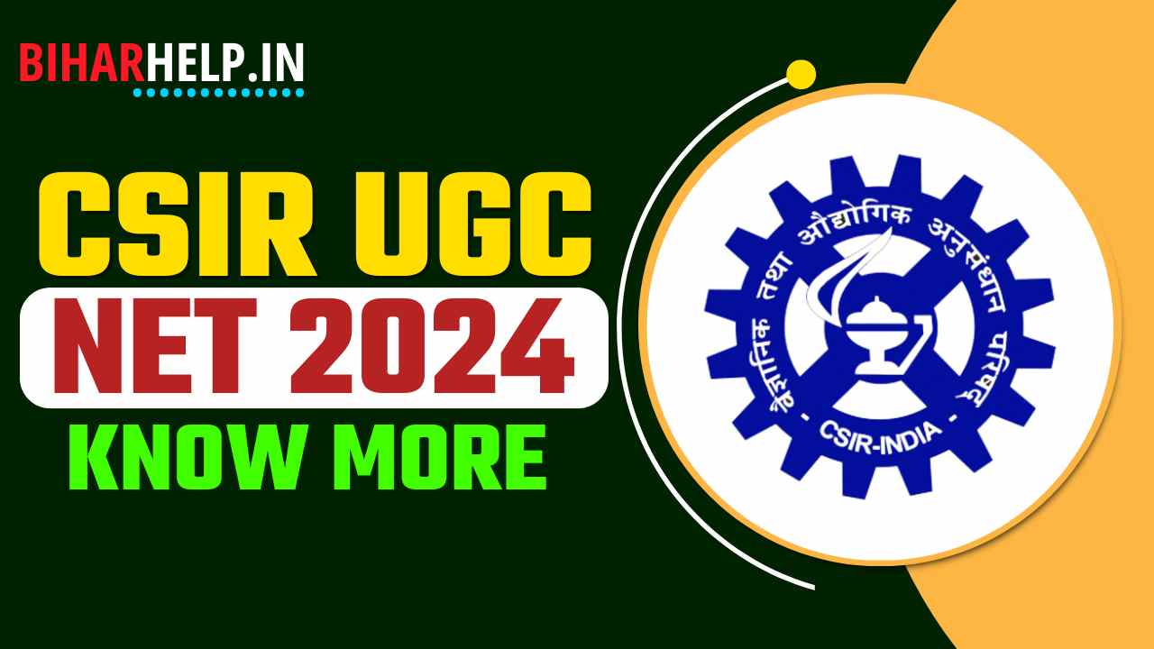 CSIR UGC NET 2024