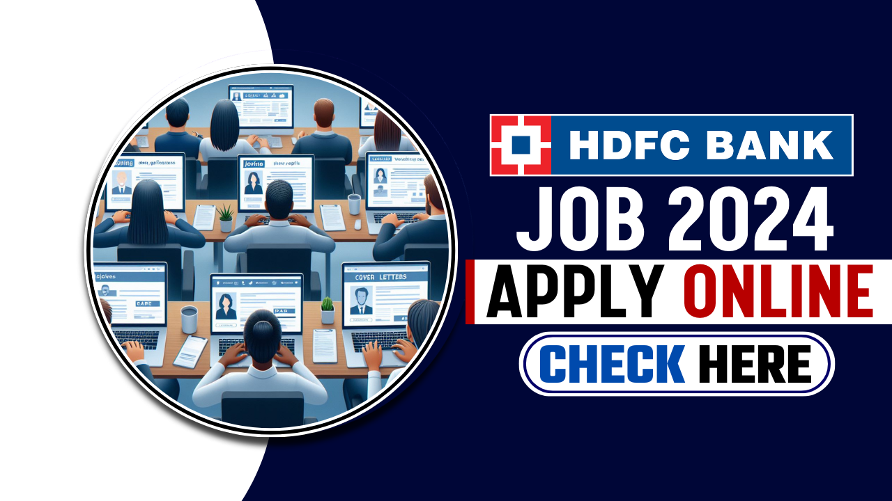 HDFC Bank Job Apply Online 2024