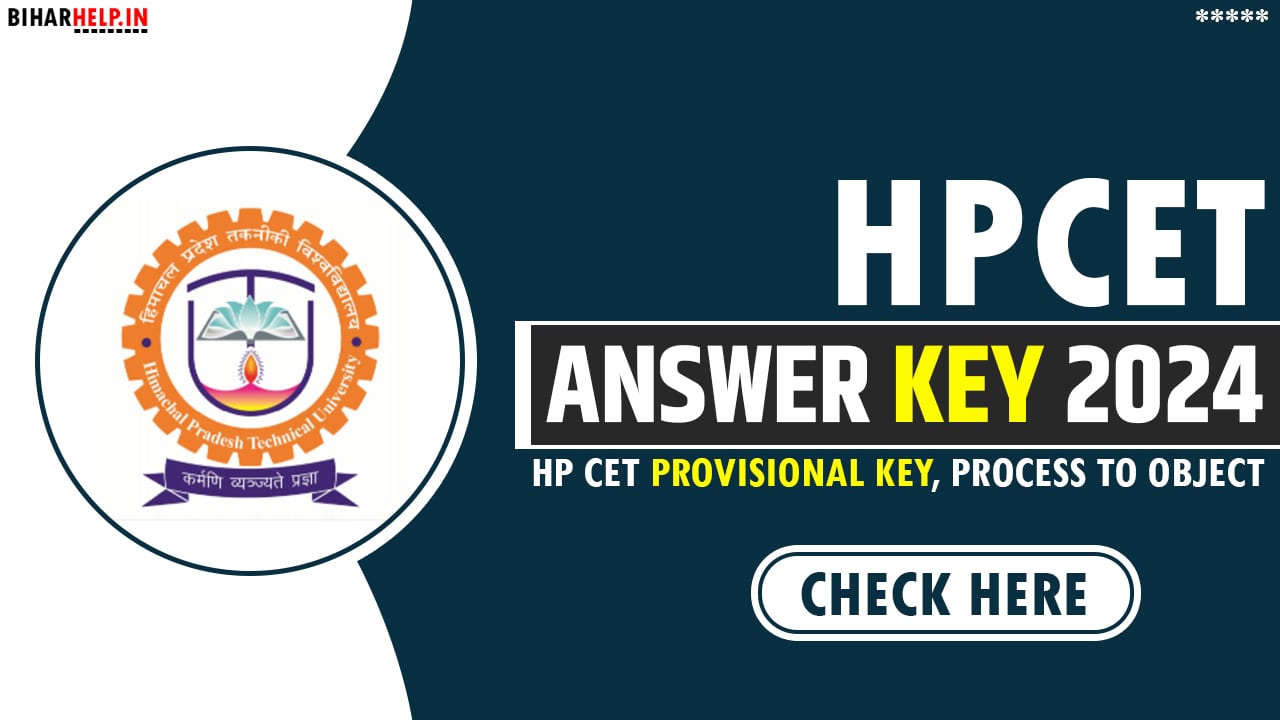 HPCET Answer Key 2024