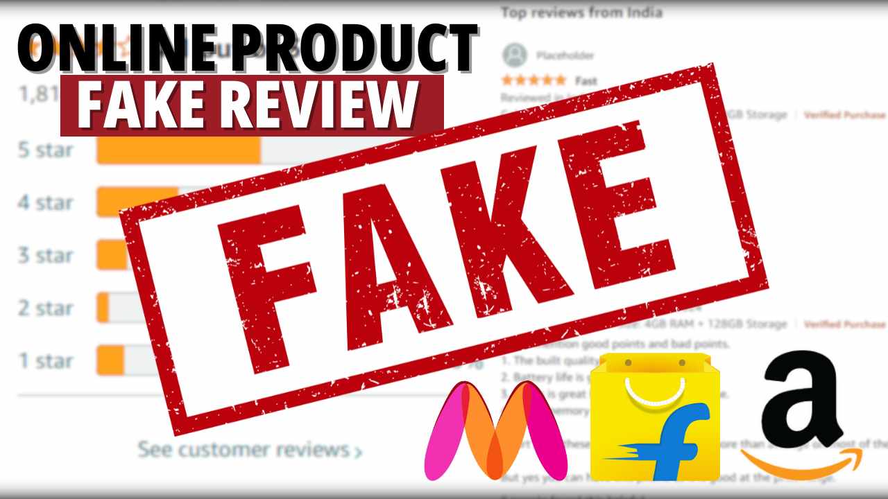 ONLINE PRODUCT FAKE REVIEW