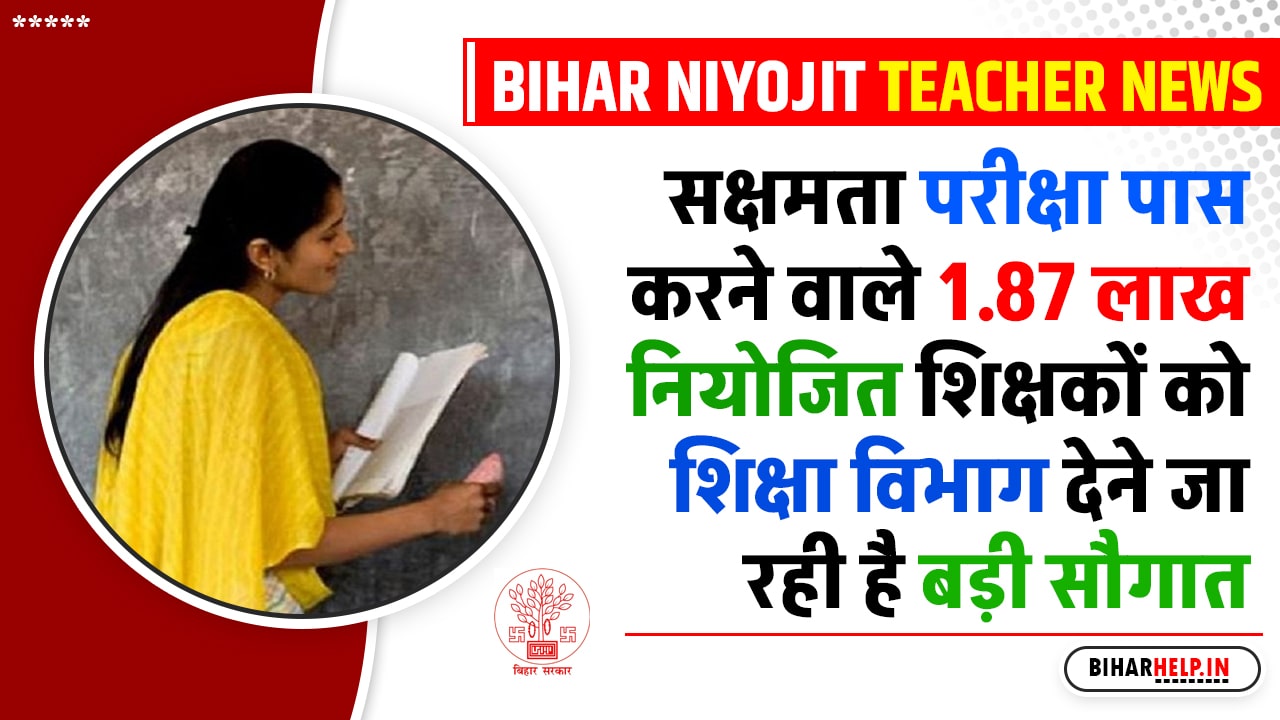 Bihar Niyojit Teacher News