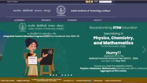 IIT Jodhpur Recruitment 2024