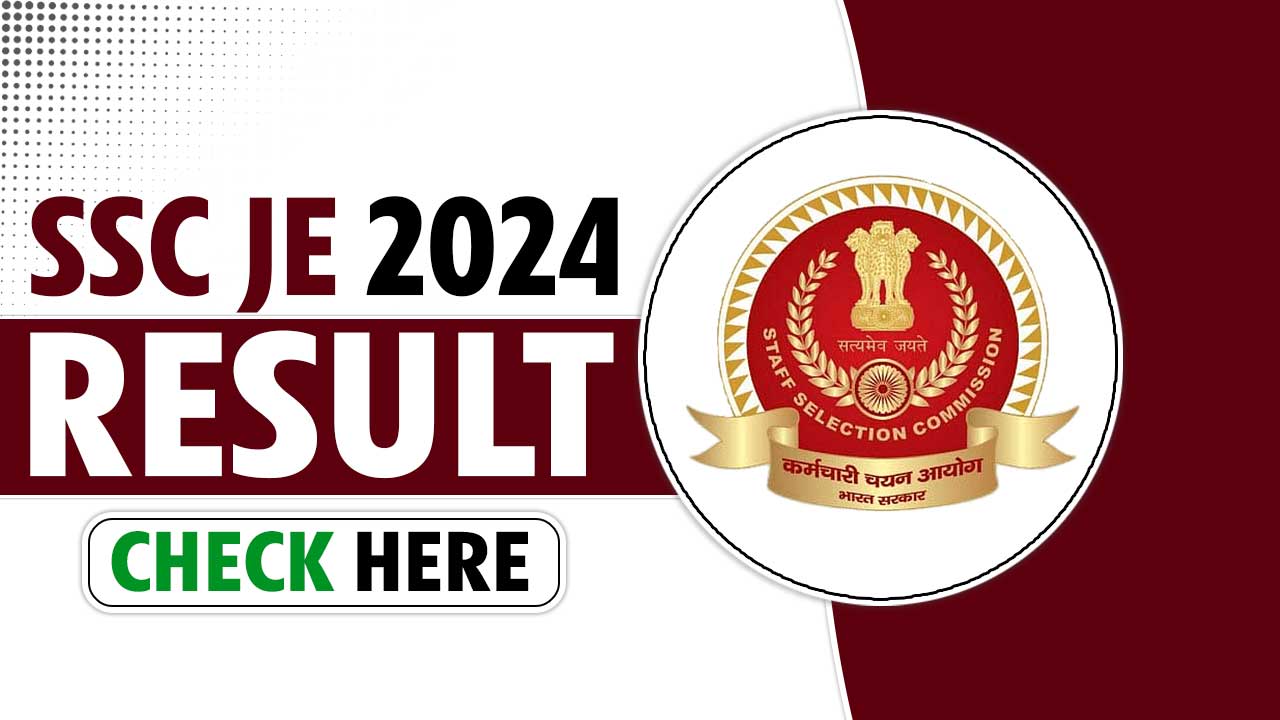 SSC JE Result 2024