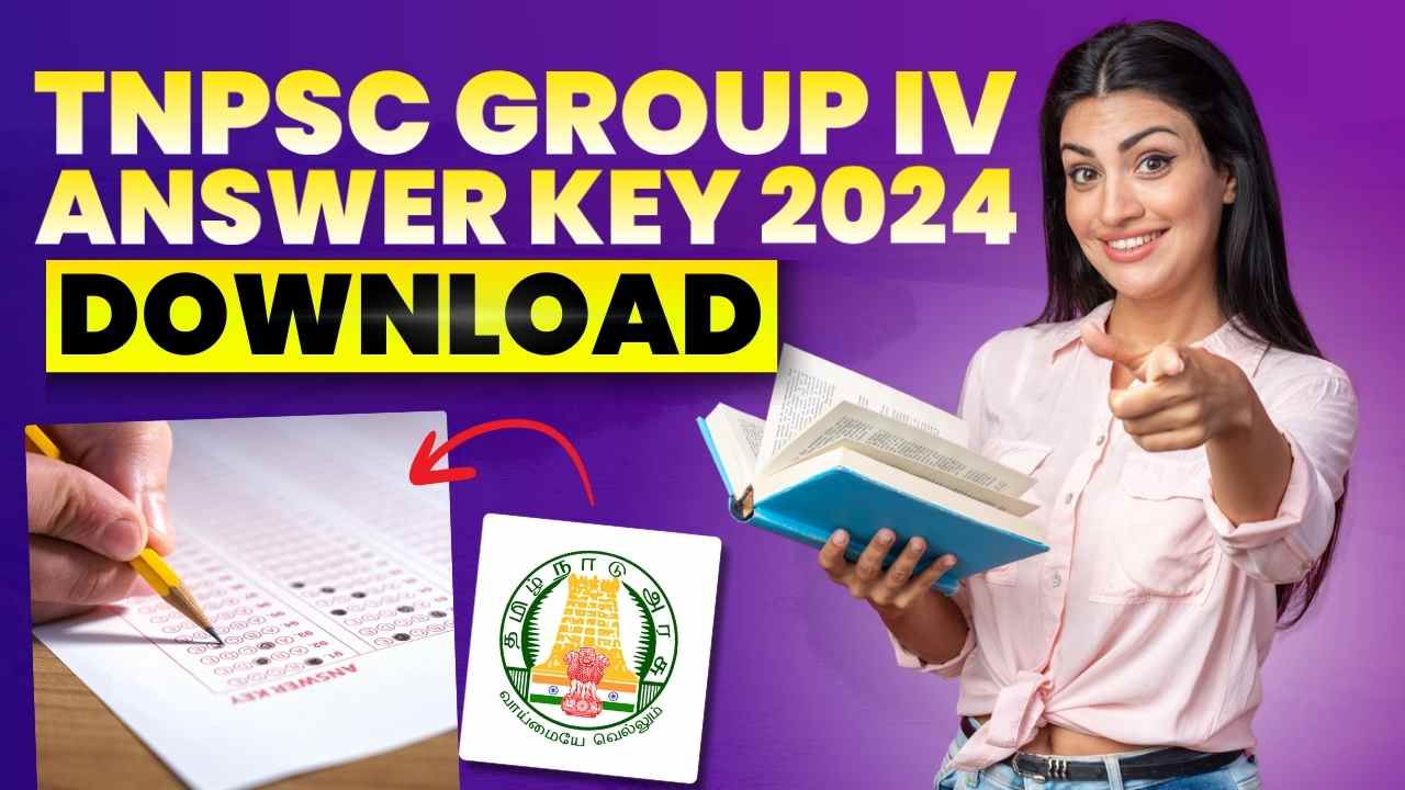 TNPSC GROUP IV ANSWER KEY 2024