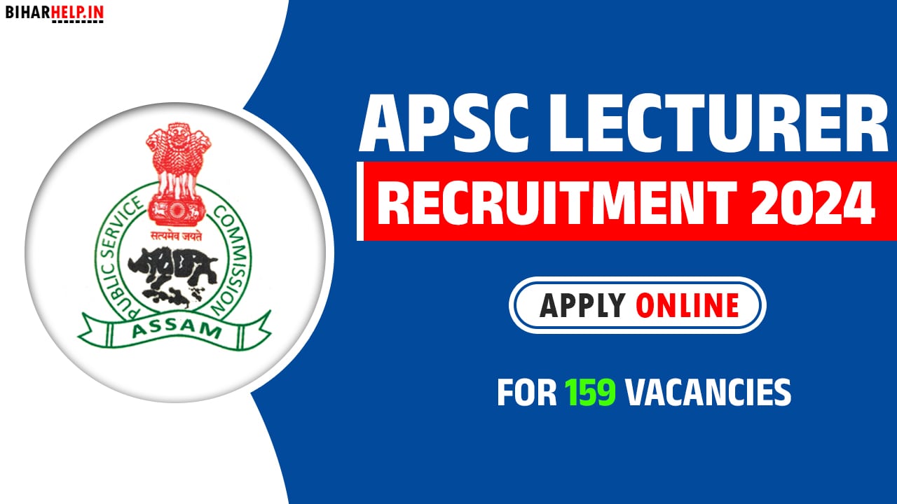 APSC Lecturer Recruitment 2024