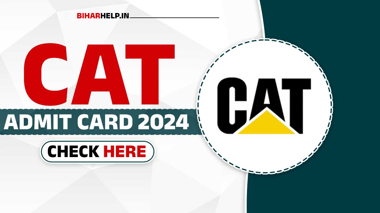 CAT Admit Card 2024