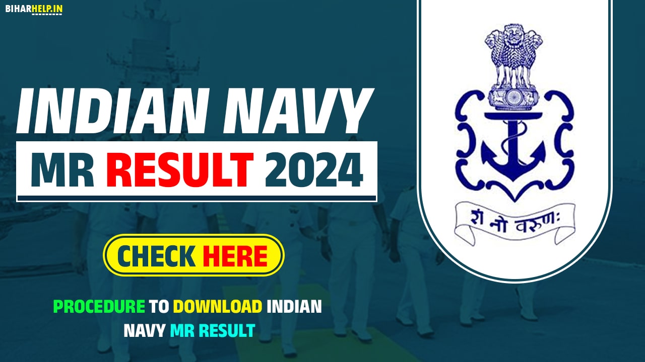 Indian Navy MR Result 2024