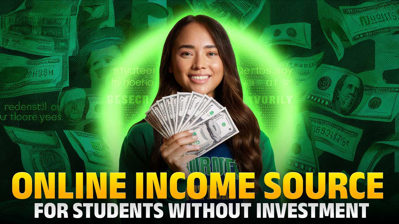 ONLINE INCOME SOURCE FOR STUDENTS WITHOUT INVESTMENT