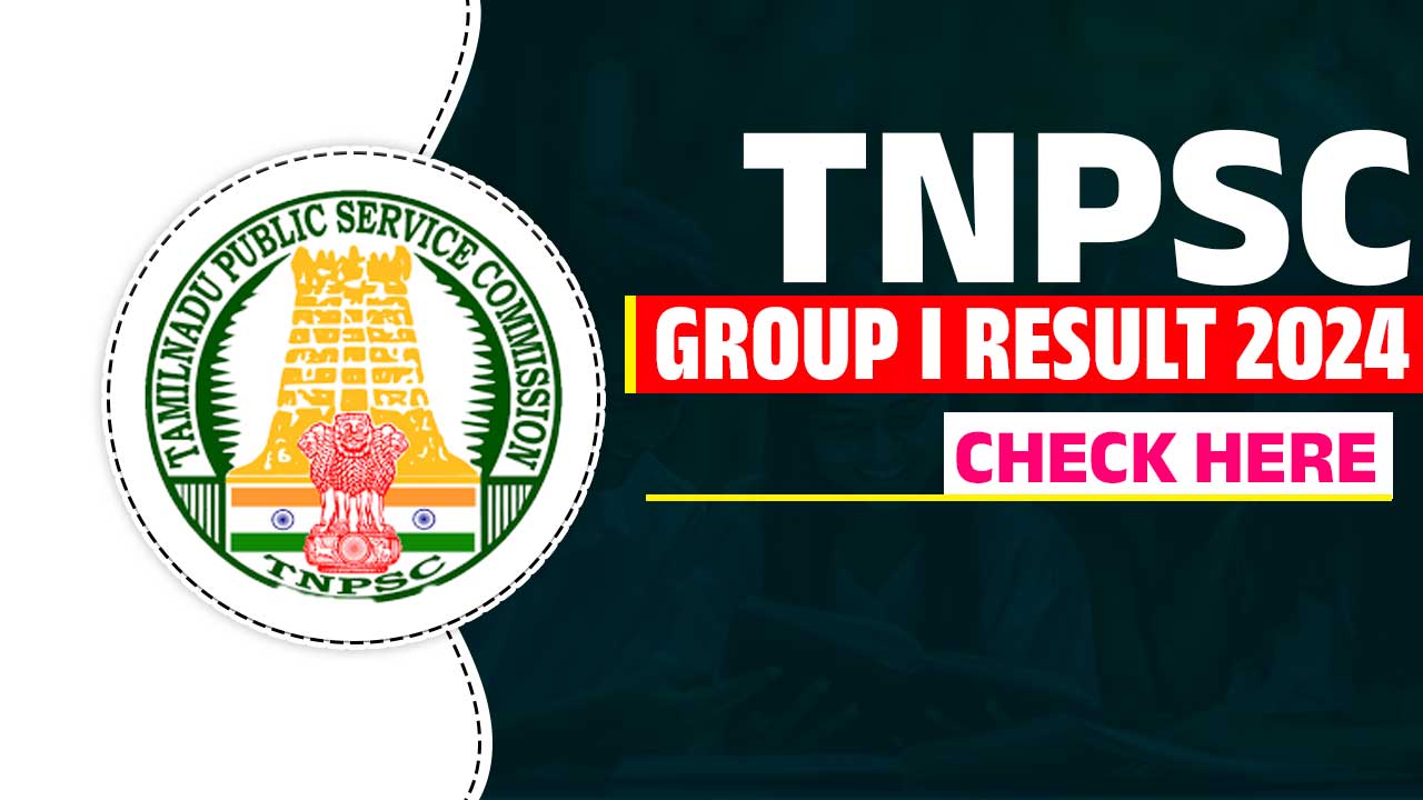 TNPSC Group I Result 2024